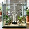3D Printed Dancing Skeleton Aquarium Bubbler Plastic Fish Tank Bubbler  Halloween Decor