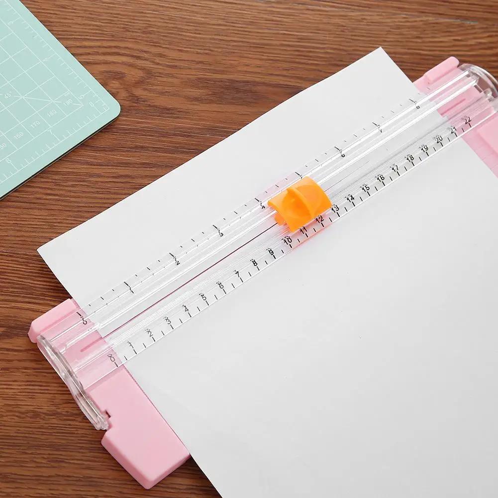 Giljotin till pappersskärare för hantverk A4-stansskärare Trimmer scrapbookingmaskin skärning fototillbehör hushållsartiklar