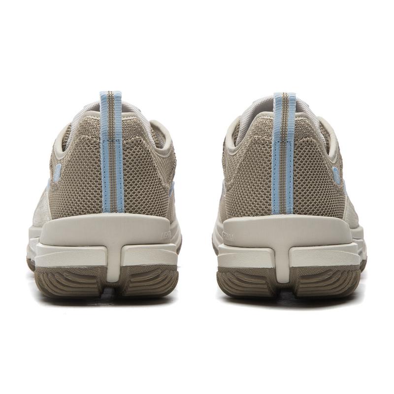 Li Ning Outdoor CF Tracing Low top Mountaineering Hiking Shoes Women's Tea Milk Umber Mica Gray AHCW044-6