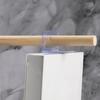 100 Pcs Clear Adhesive Hanging Tabs Hook for Retail Display and Home Use