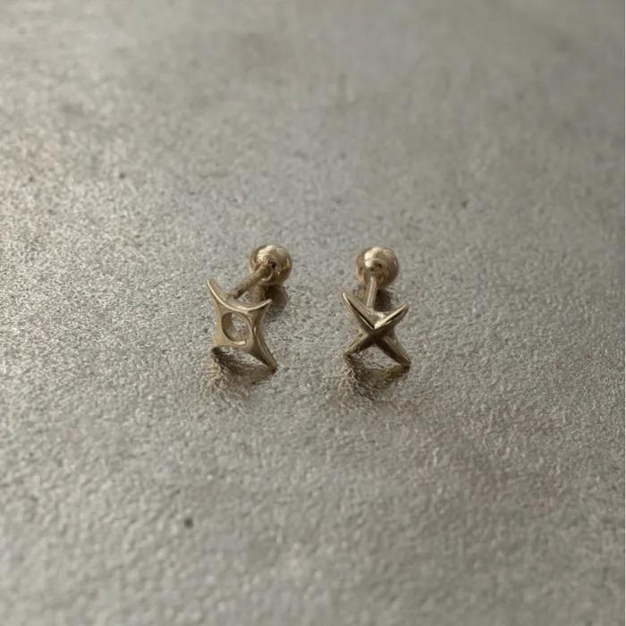 14k Sparkling Piercing