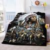 Indian Hunter Indigenous Culture Blanket Light Comfortable Flannel Blanket Quilt Bedspread Home Gift