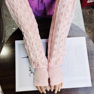 Sunscreen Sleeve, Women, Loose and Extended, UV Resistant Sleeve for Driving, Gloves, Summer, Outdoor Cycling, Ice Sleeves for Driving