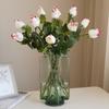Moisturizing Rose Simulation Flower Single Lover Rose Home Decoration Valentine's Day Gift Rose Bud Bud