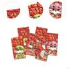 6Pcs 3D Big Head Snake Red Envelopes Lucky Money Practical Traditional Spring Festival
