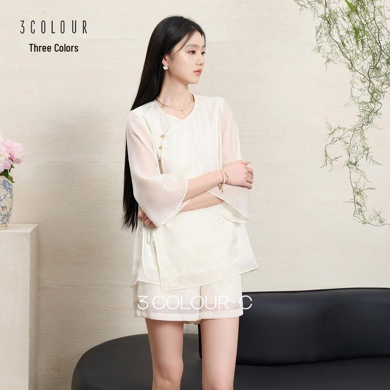 Sancai New Chinese Style Embroidered Organza Set XL