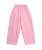D.XO.H Hotfix Thunder Logo Big Wide Pants Pink