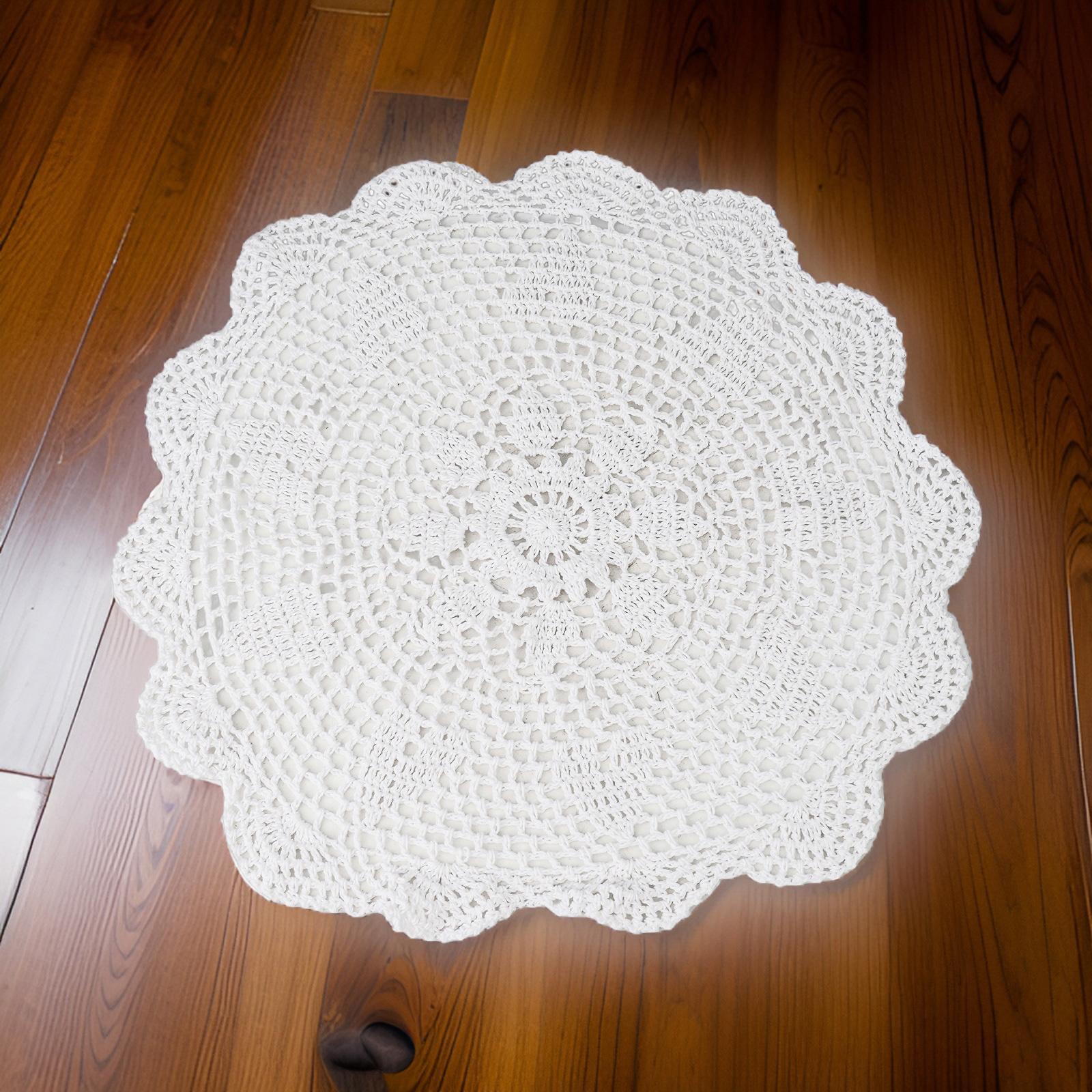 

Главная салфетка коврик для стола хлопок деревенский винтаж белый