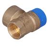 MSW safety valve 3/4 inch x 1 inch 6 bar for DHW installations