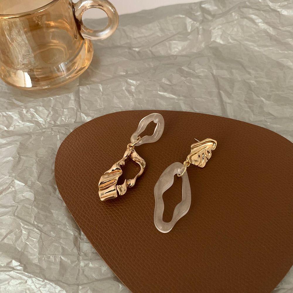 Female Simple Korean Style Earrings Acrylic Dangle Earrings Women Drop Earrings Fashion Jewelry