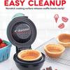 3-in-1 Waffle and Cake Maker, Mini Electric Breakfast Machine for Home