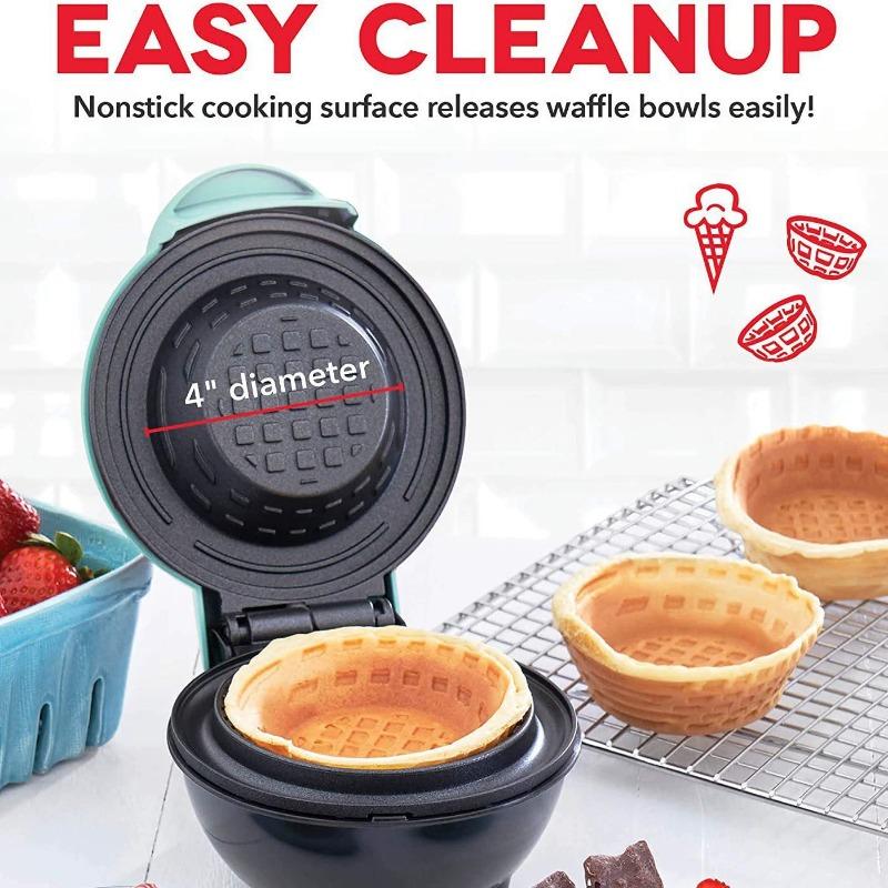 3-in-1 Waffle and Cake Maker, Mini Electric Breakfast Machine for Home