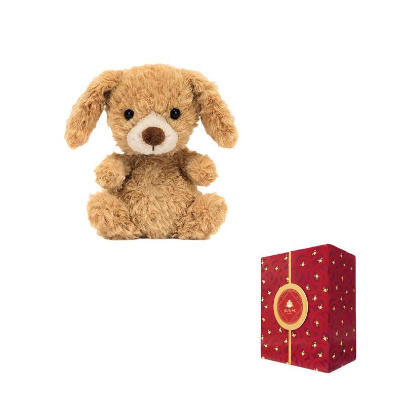 JELLYCAT dog series puppy pacifier doll plush toy 15cm high