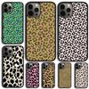 Leopard Print Phone Case For Apple iPhone 17 Air Pro Max Plus Coque For iPhone 17 Air 14 15 16 13 12 Max Cover