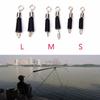 Durable Flexible Solid Rings Ocean Boat Swivel Connector Fast Link Fishing Hooks Fishing Tools