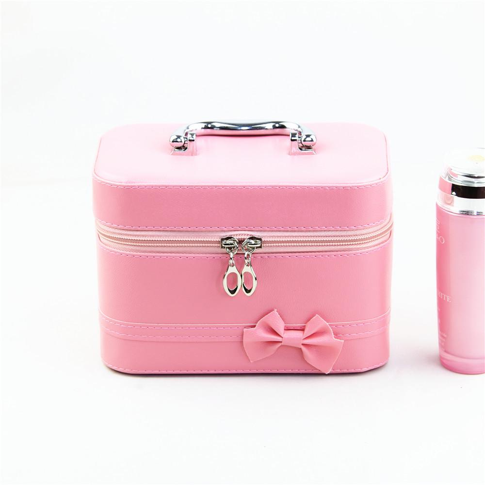 Large Capacity 2024 Summer Women's Cute Korean Makeup Bag - Multifunctional Storage Case