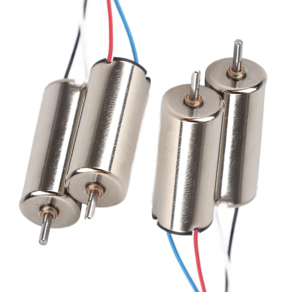 2 Pairs Coreless Motor 8520 8.5x20mm 0.15A Electric Lightweight for Quadcopter RC Drone