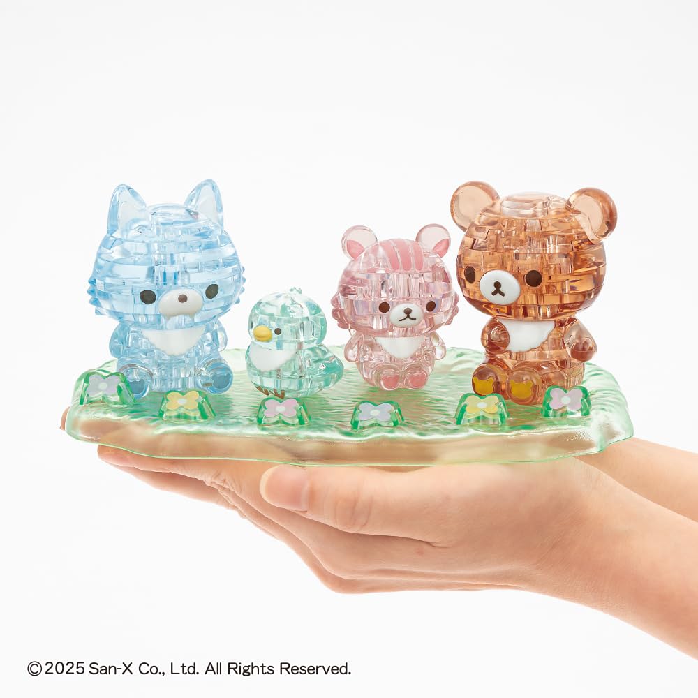 Beverly Crystal Puzzle Chairoy Koguma and Friends 50315 76-Piece