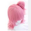 HAIRJOY Synthetic Hair Wig Shugo Chara Hinamori Amu Cosplay Wig Pink Costume Wig with Singel Ponytail for Halloween