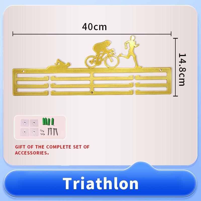 Factory Direct Custom Large Wall Hanger Metal Medal Display Rack for Bulk Medals & Awards Storage