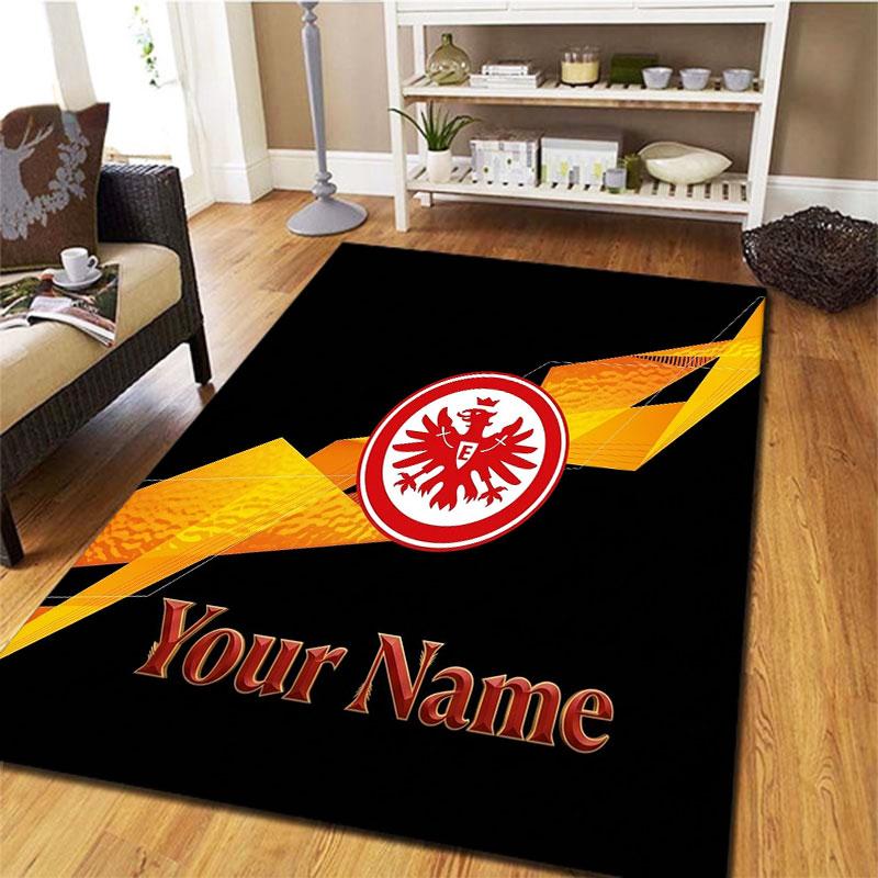 Eintracht Frankfurt Custom Name Carpet Rug for Living Room Bedroom Home Sofa Decoration,Kids play Non-slip Floor Mat