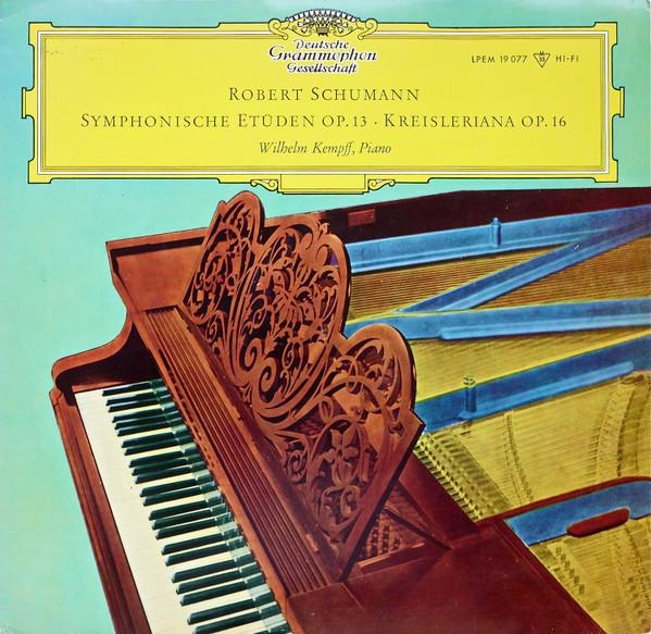 

LP Record ROBERT SCHUMANN WILHELM KEMPFF Symphonische Etden Op. 13 Kreisl LPEM19077 Deutsche Grammo 1964 Germany Classical Used