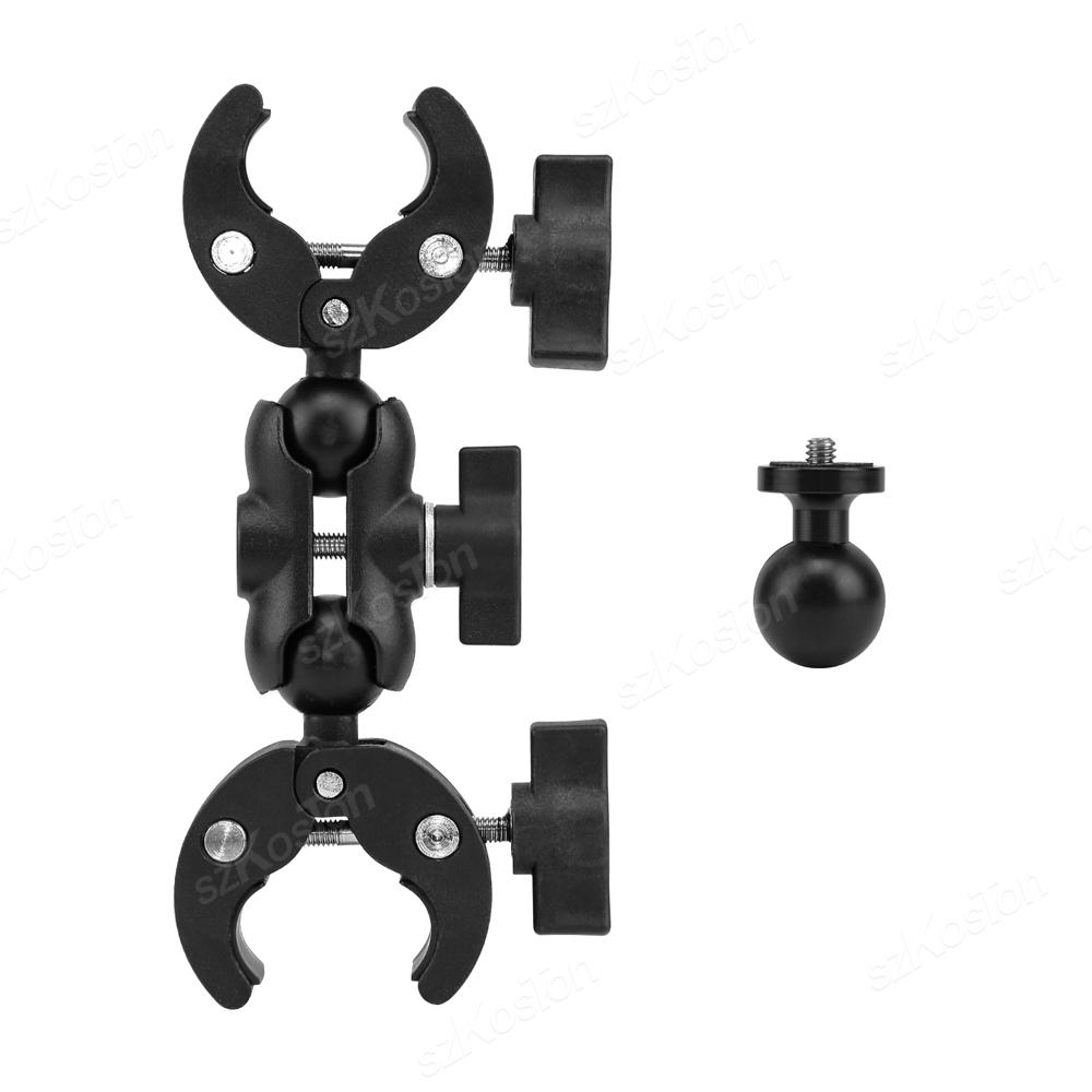 For Insta360 X3 X4 Motorcycle Bicycle Panoramic Selfie Stick Monopod Mount Handlebar Bracket For GoPro 13 12 11 10 DJI Accessory