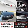 4 Stück Auto Dekoration Auto Türgriff Logo Aufkleber Rückspiegel Aufkleber für Insignia Astra Antara Meriva Zafira H G Corsa