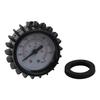 Inflatable Boat Barometer 0-2 BAR or 0-30 PSI Measuring Ranges Rubber Dinghy Unidirectional Pressure Gauge Measuring Tool 7