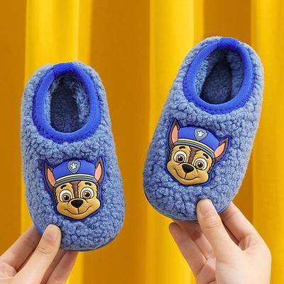 Paw Patrol Rutschfeste Winter-Baumwollpantoffeln für Kleinkinder und Kinder