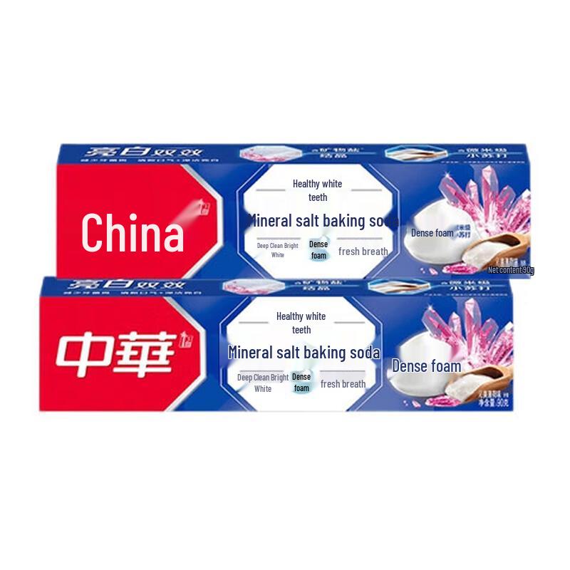 

Zhonghua Sea Salt & Baking Soda Whitening Toothpaste