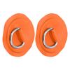 D Ring Pad Patch PVC Inflatable Boat Raft Dinghy Canoe Surfboard Kayak Tie Down FittingOrange