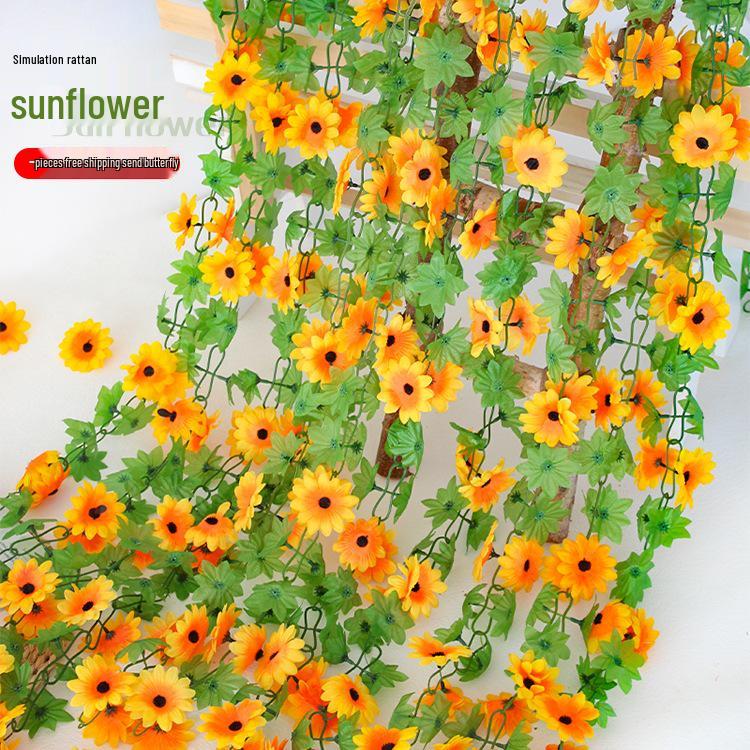 Vite di Girasole: Decorazione Artificiale per Scuola Materna per Interni e Scale
