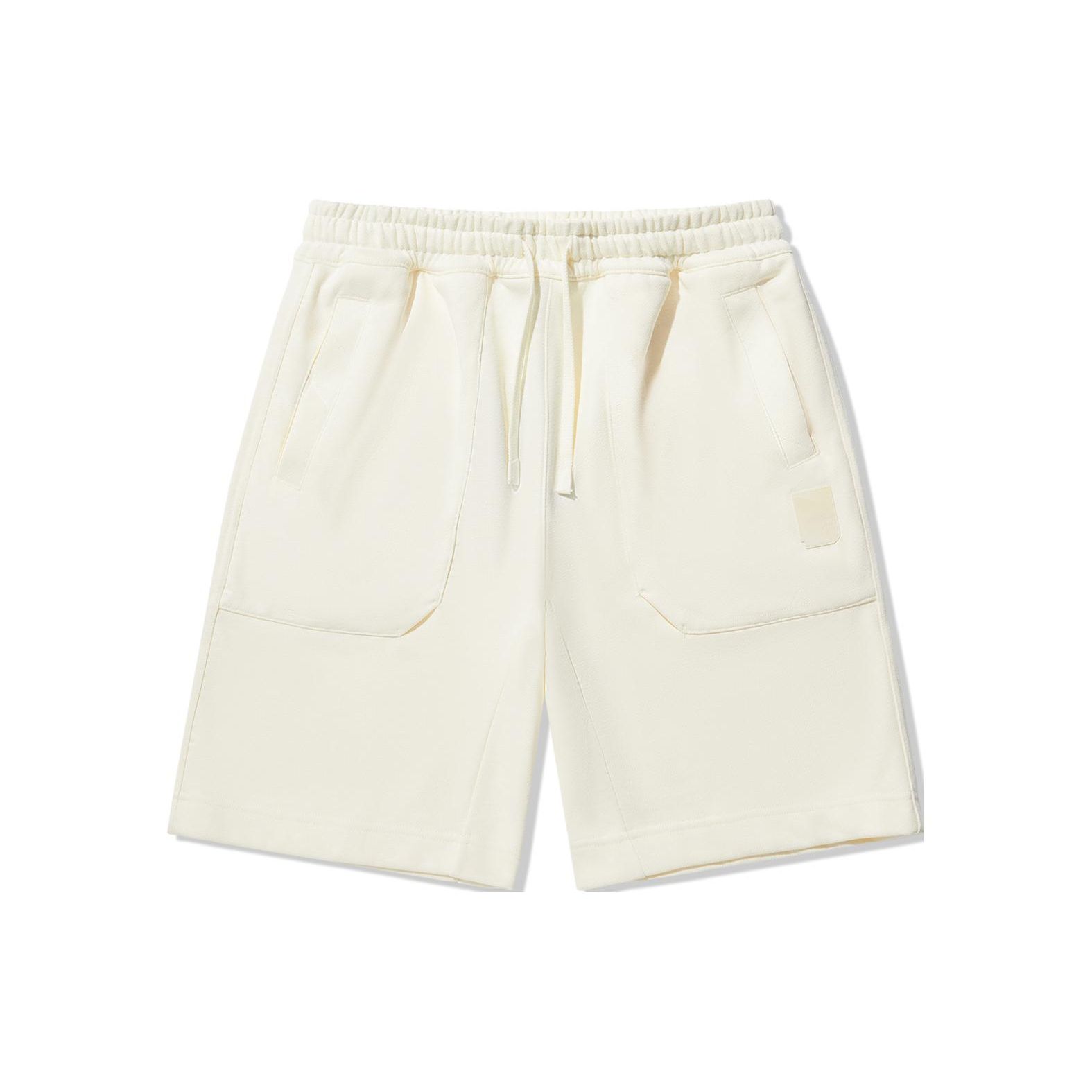 

Li Ning X Jackie Chan Коллаборация Серия Кунг-фу Однотонные Свободные Прямые Повседневные Шорты Мужские шорты Бумажно-белый AKSU147-2 M