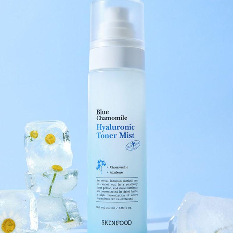 SKINFOOD [Mist Spray] Blue Chamomile Hyaluronic Moisture Toner Mist 100ml select