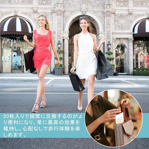 KALOLINNA Foot Protection Pads, 20-Pack, Anti-Blister Tape, Waterproof, Strong Adhesive, Cushioned, Anti-Friction, Shock Absorption for Heels, Toes, a