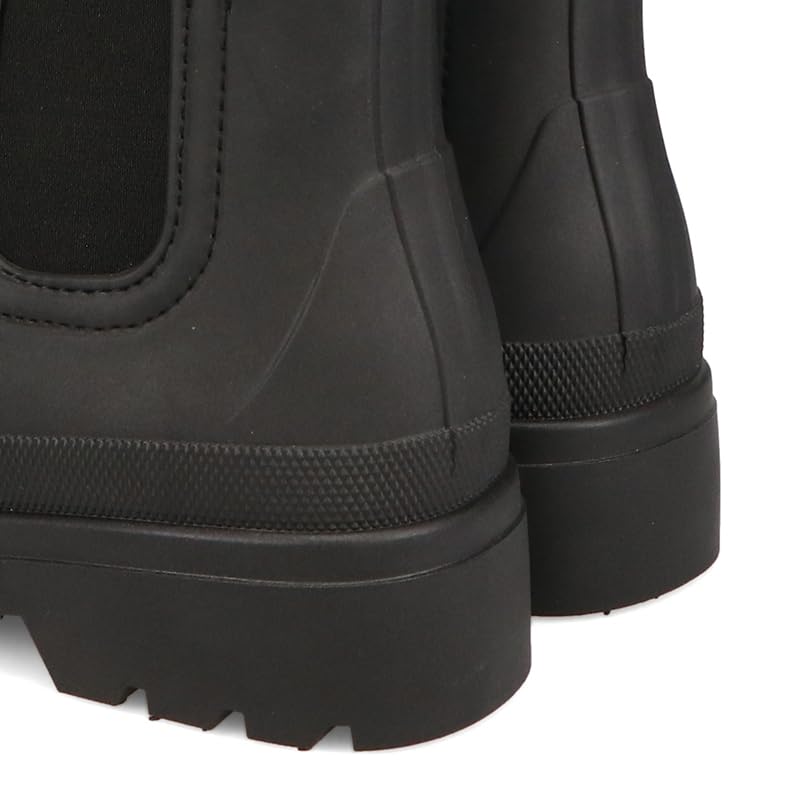 Oriental Traffic Rain Rain Shoes for Rainy Thick Elastic Sides Boots, Days, Sole,