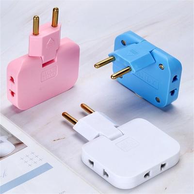 3-in-1 Mini Fulfillment Mehrfachstecker 180° drehbarer kabelloser Konverter Steckdose Steckdosenadapter EU-Stecker
