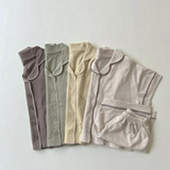 Kids Tales Summer Silk Pajama Set for Boys & Girls