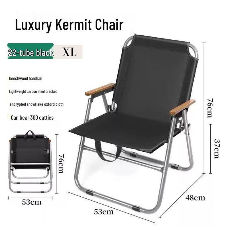 Kermit Outdoor Portable Aluminum Folding Camping & Fishing Chair