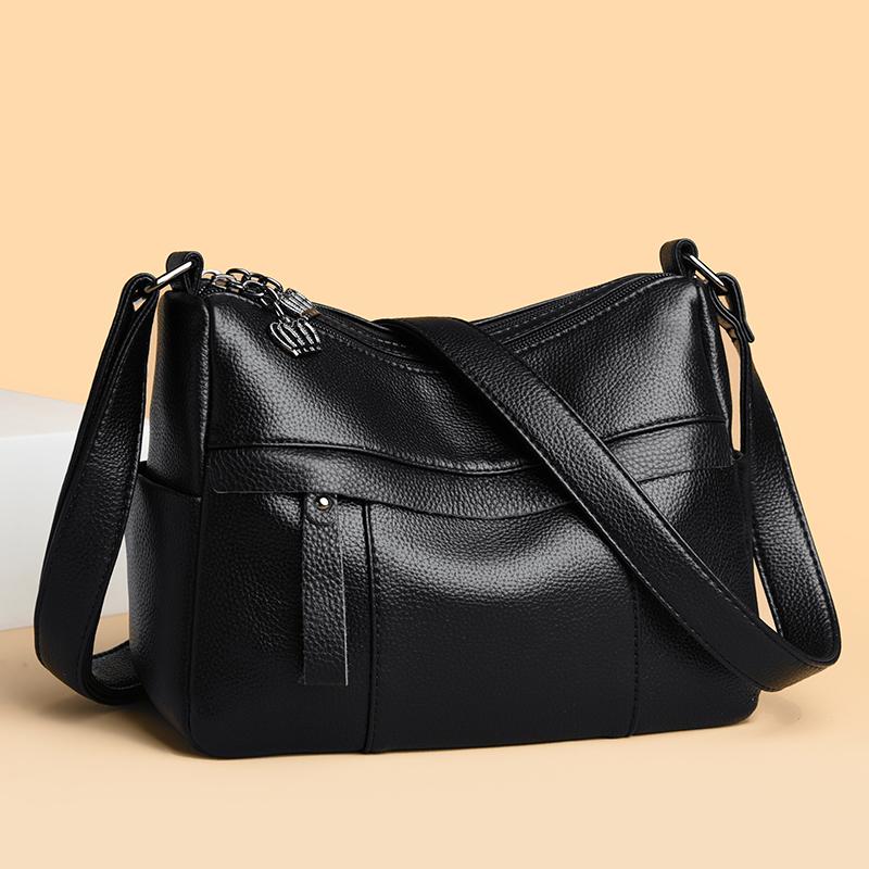Dames Handtassen Vrouwelijke Designer Merk Schoudertassen voor Reizen Weekend Buiten Feminine Bolsas Leer Grote Messenger tas Winter