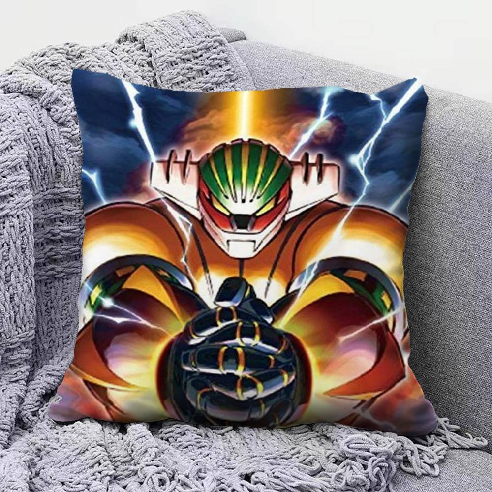 

Kotetsu Jeeg Anime Steel Jeeg Pillow Covers Home Sofa Cushion Covers and Aecorative Custom 30X30cm