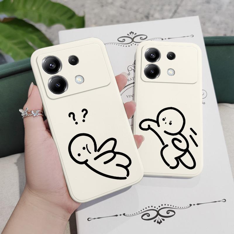 Go Line Man Phone Case For Xiaomi Poco X6 F6 M6 M5 M5S F5 X5 F4 X4 M4 F3 M3 X3 Pro 4G 5G GT Silicone Cover