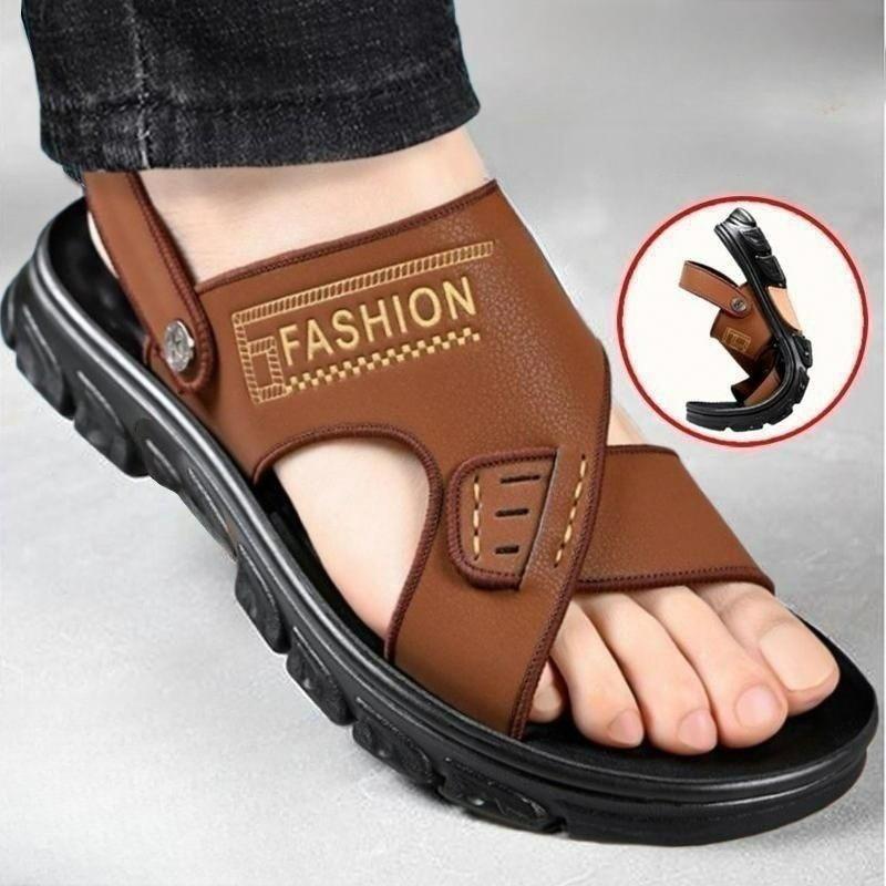 Men's Sandals, Non-slip and Wear-resistant, Outer Wear, Thick-soled Casual Wear-resistant Beach Shoes, Sandals and Slippers