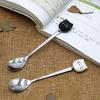 Kitchen Korean Stainless Steel Spoons Round Head Watermelon Spoon Dessert Ice Cream Scoops