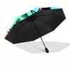 1pc Pokémon Automatic Open/close Folding Portable Umbrella with 8-Rib Structure for Women/Men, All-Season Use  a0901045