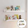 For New Space Saving Wall Mounted Shelf Wave Edge Modern Floating Shelves Children's Storage Rack Bedroom Storage