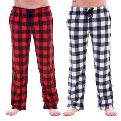 Keanu Men's Buffalo Check Lounge Pants (Pack of 2)