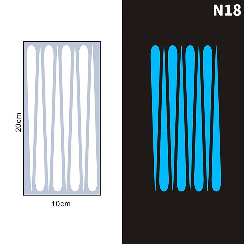 8-126 szt. Świecące w ciemności naklejki ścienne gwiazdki, okrągłe kropki, DIY dekoracja pokoju