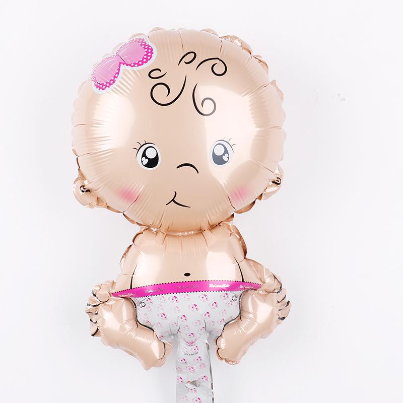 Cartoon Angel Baby Balloons for First Birthday and 100 Days Celebration